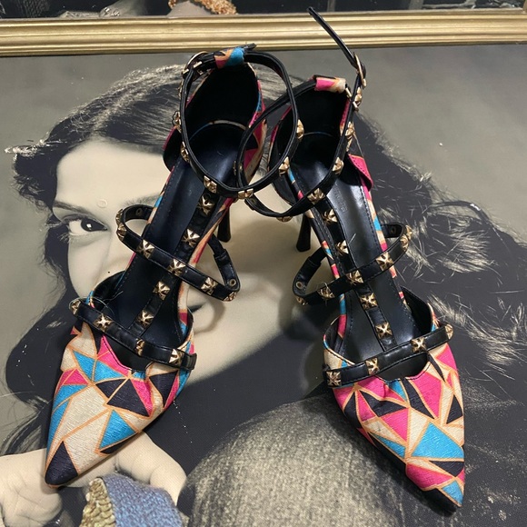 Heels . Size - 245. EUR-39 - Picture 3 of 14